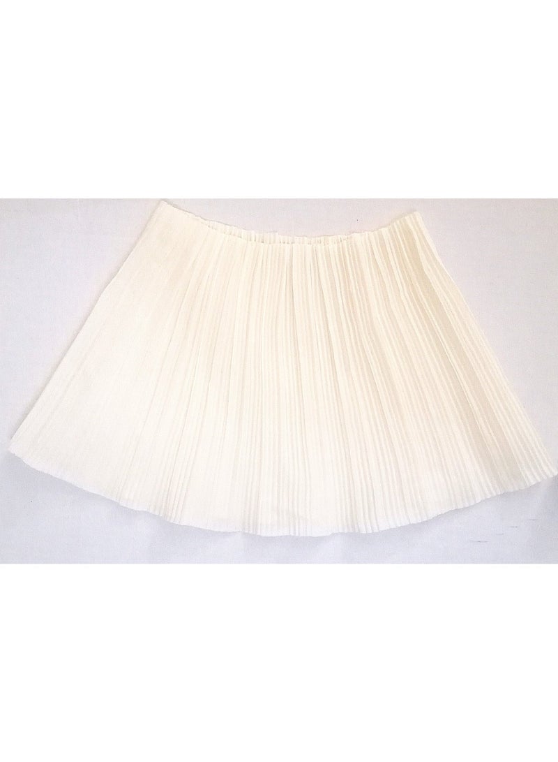 Silk cornice (lampshade cover replacement part), matte pearl white color, length 54 cm, width 24 cm, depth 27 cm, used for decoration, fashion and crafts. - Image 1